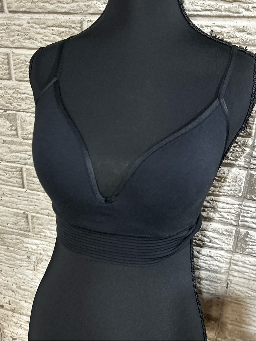 Jockey Size M Black Generation Natural Beauty Wire-free Bralette Style 005584